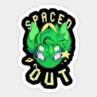 SPACED OUT Sticker